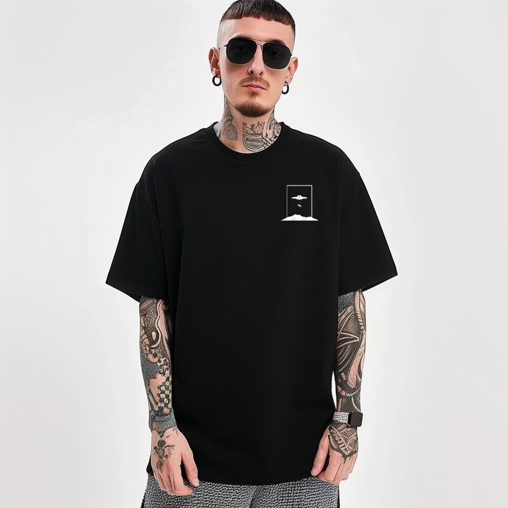 Men's Quest Rave T-Shirt, Alien Rave Shirt, EDM Music